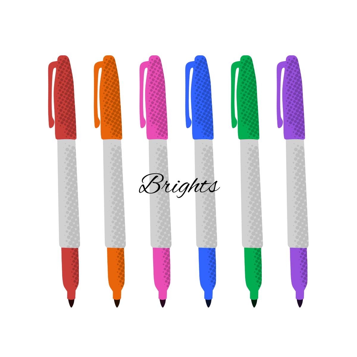 Marker Set - 5 color options