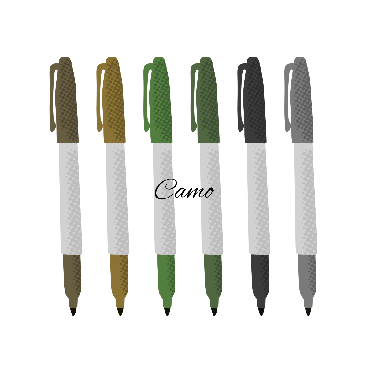Marker Set - 5 color options