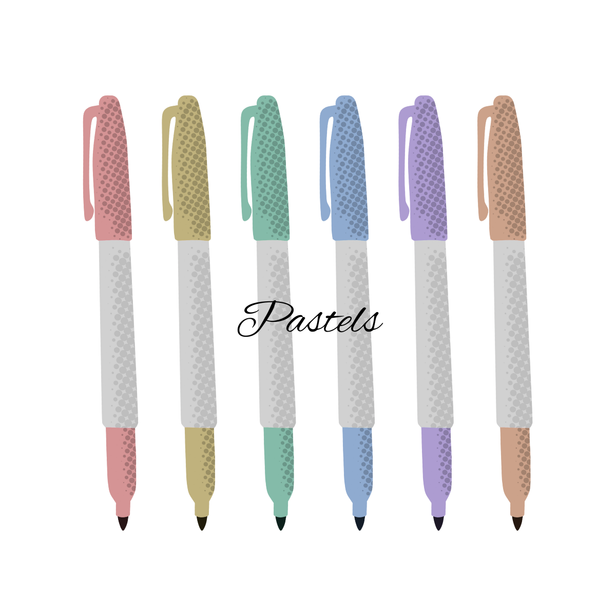 Marker Set - 5 color options